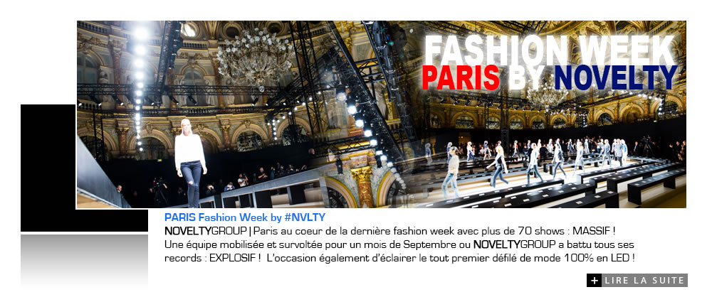 Paris Fashion Week by NOVELTY Group