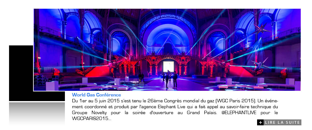 World Gas Conference 2015 par Groupe Novelty