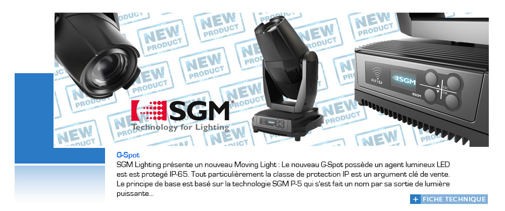 G-Spot de SGM chez Groupe Novelty