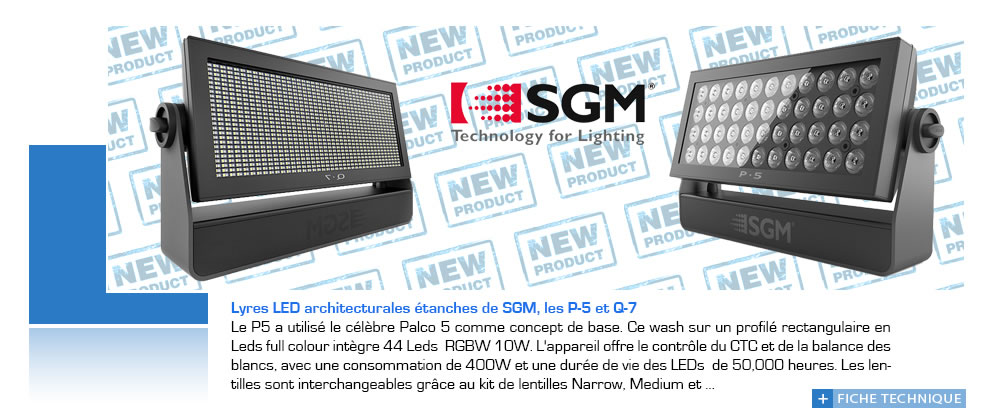 Les P-5 et Q-7 de SGM chez Groupe Novelty