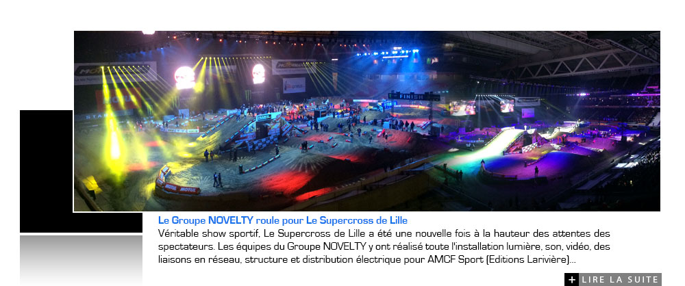 Groupe Novelty supercross de Lille