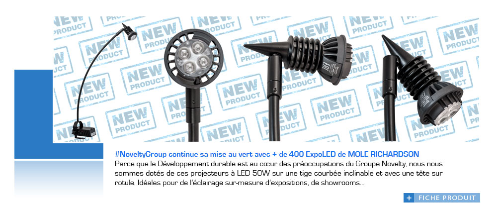 mole richardson expospot expoLED @GroupeNovelty mole richardson expospot expoLED @GroupeNovelty