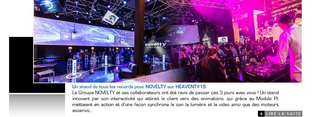 Un stand de tous les records pour NOVELTY sur HEAVENT#15