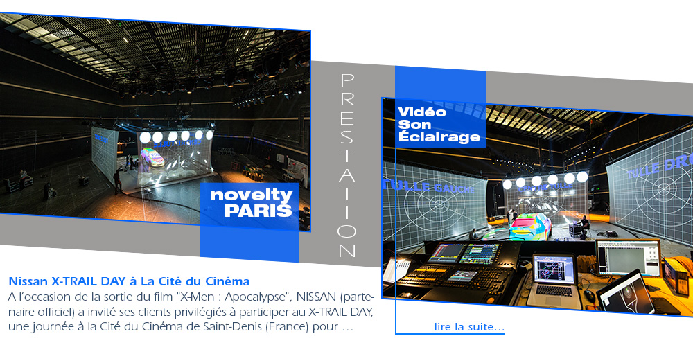 Nissan X-TRAIL DAY à La Cité du Cinéma avec Groupe NOVELTY