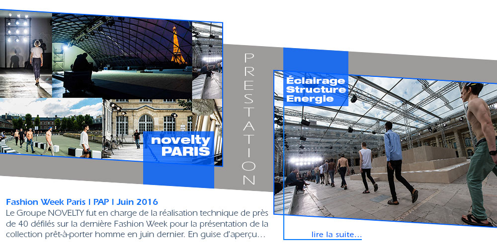 Fashion Week Paris |PAP | Juin 2016 par Groupe Novelty