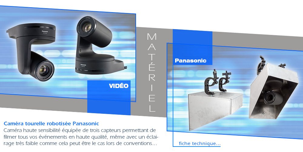 panasonic caméra tourelle aw-he130 @GroupeNovelty