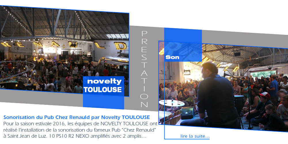 Sonorisation du Pub Chez Renauld à Saint Jean de Luz par Novelty TOULOUSE