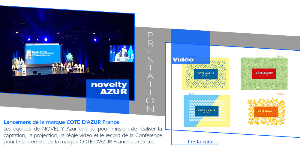 NOVELTY Azur et le lancement de la marque COTE D'AZUR France
