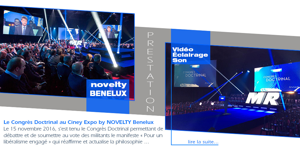 Le Congrès Doctrinal au Ciney Expo by NOVELTY Benelux