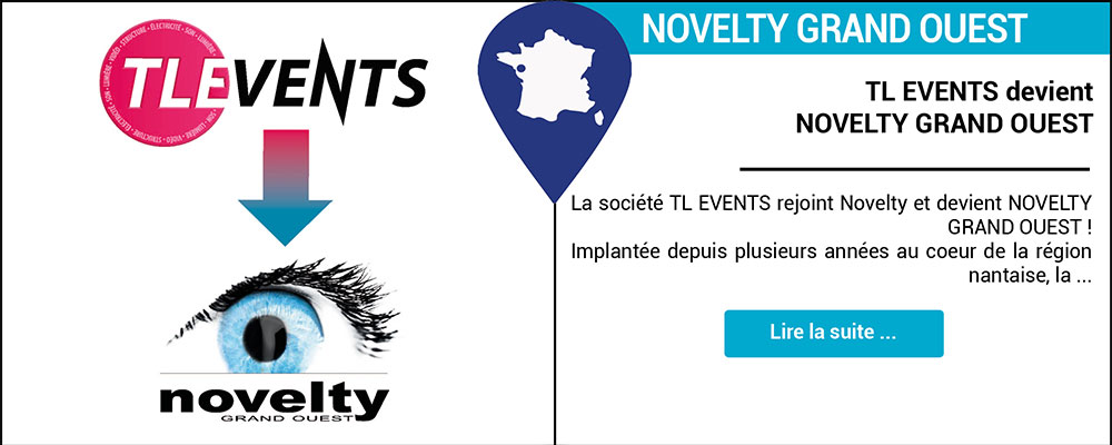TL Events devient NOVELTY GRAND OUEST
