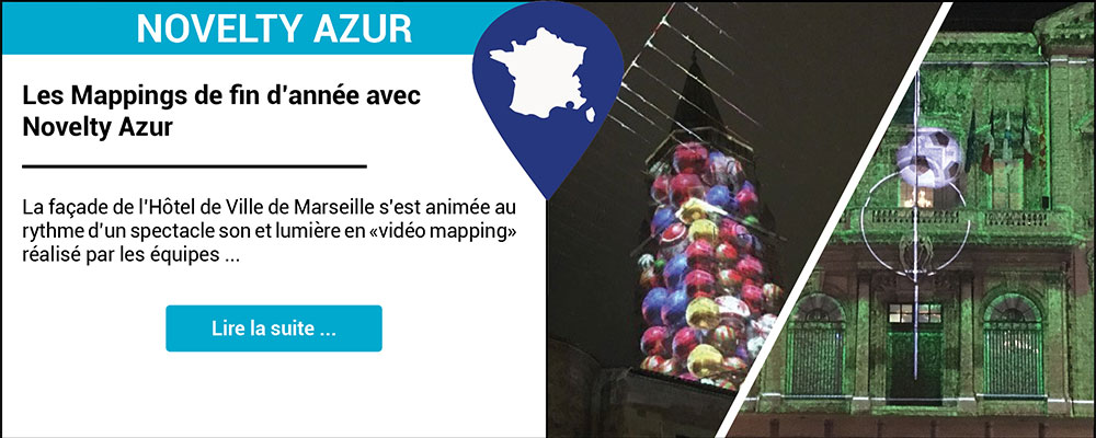 Les Mappings de fin d'année avec Novelty Azur