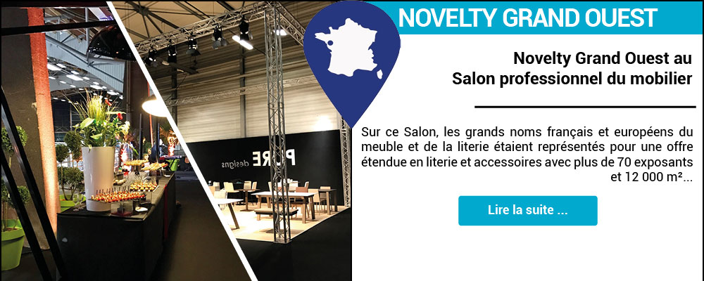 Novelty Grand Ouest au Salon professionnel du mobilier