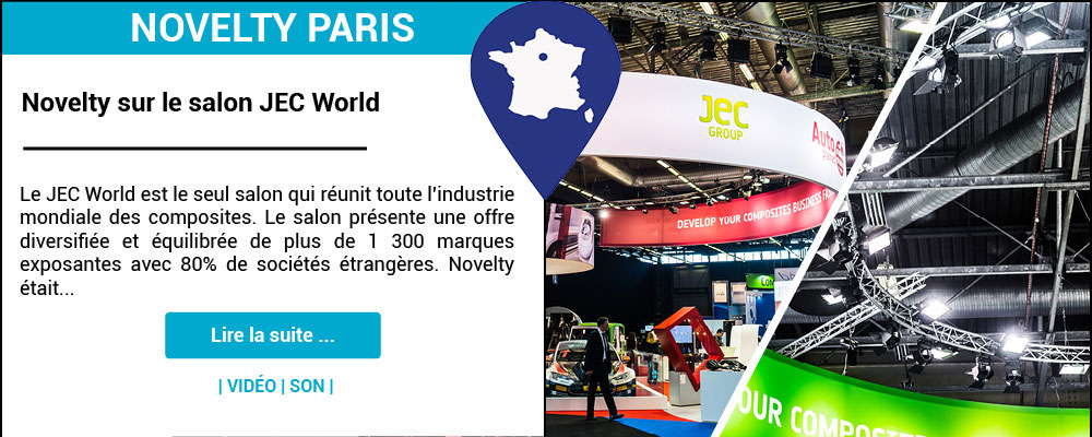 Novelty sur le salon JEC World