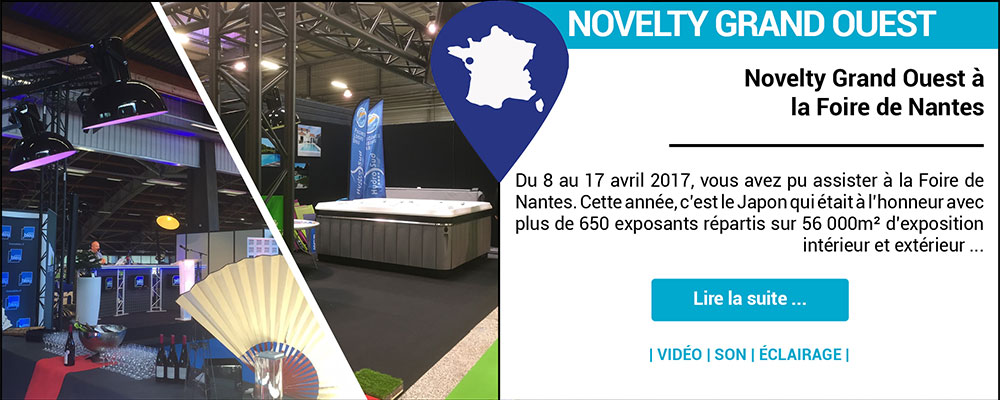 Novelty Grand Ouest à la Foire de Nantes