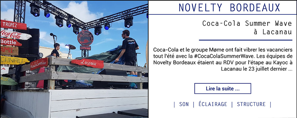 Coca-Cola Summer Wave à Lacanau
