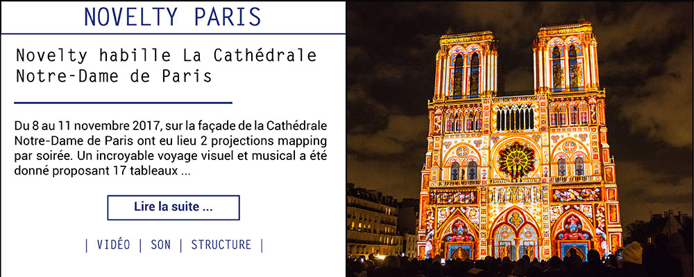 Novelty habille La Cathédrale Notre-Dame de Paris