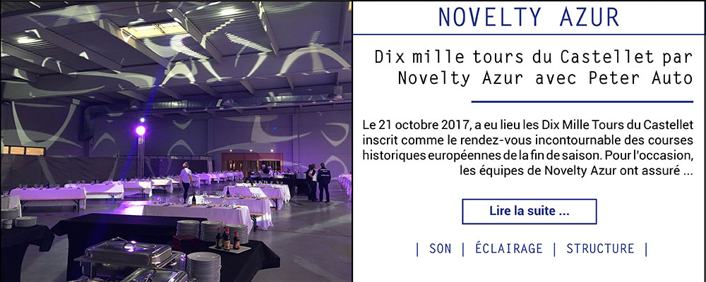 Dix mille tours du Castellet par Novelty Azur avec Peter Auto