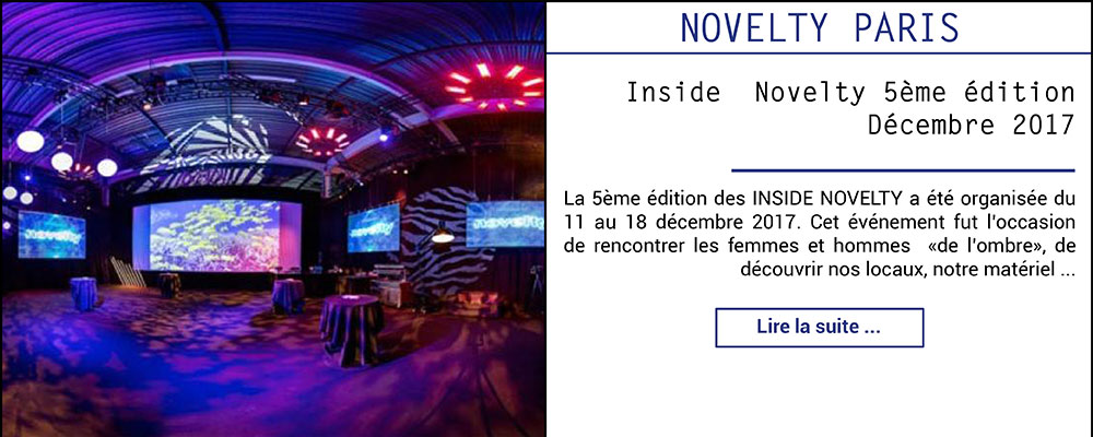 Inside Novelty 5ème édition | Décembre 2017