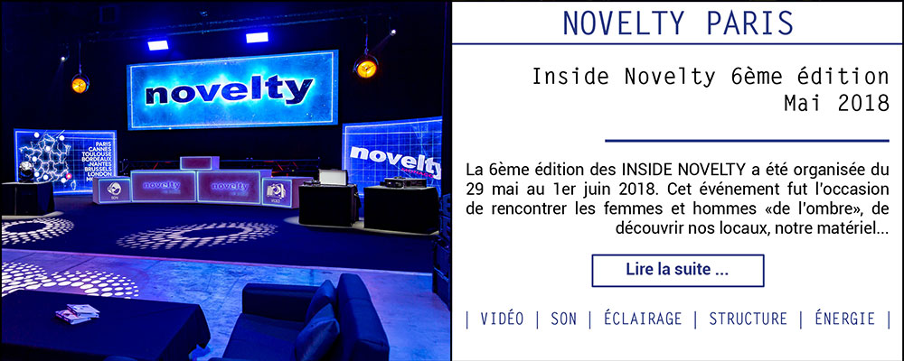 Inside Novelty 6ème édition | Mai 2018