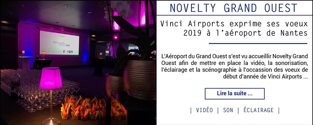 Vinci Airports exprime ses vœux 2019 à l’aéroport de Nantes