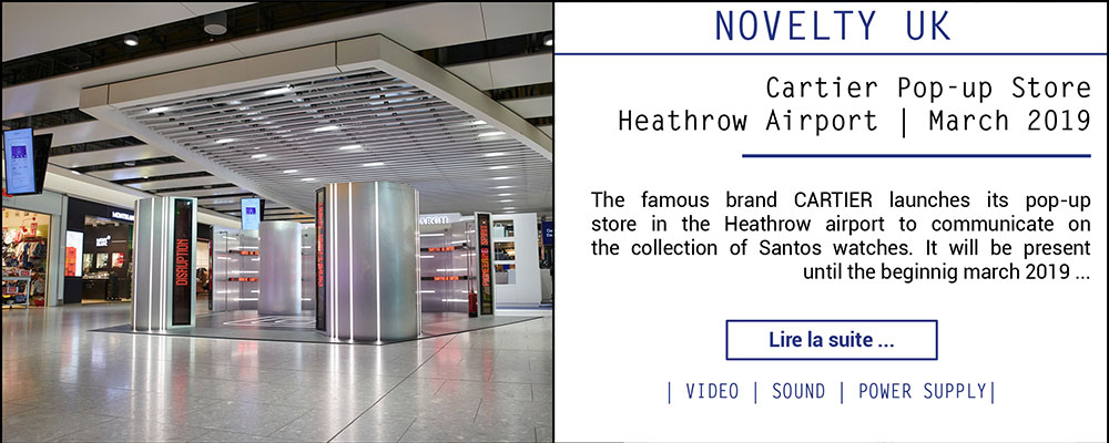 Cartier Pop-up Store | Heathrow Airport | March 2019