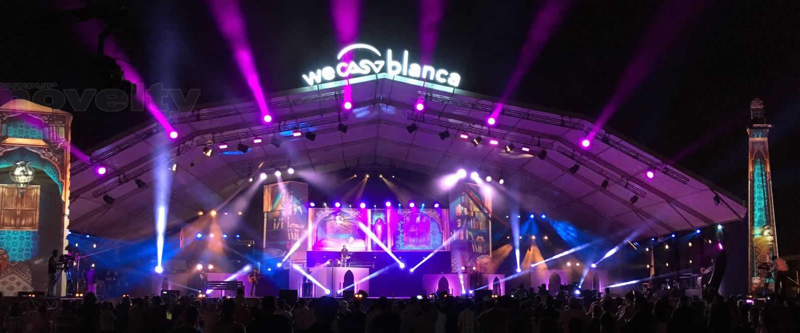 NOVELTY au Festival de Casablanca 2017 Novelty Group, leader de la