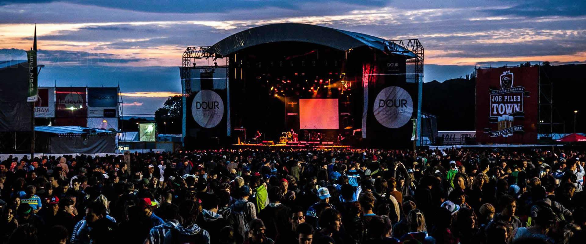 Le Festival de Dour avec Novelty Benelux Novelty Group, leader de la