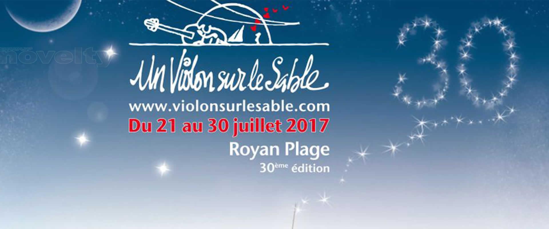 Un Violon Sur Le Sable Avec Les équipes De Paris Et Bordeaux