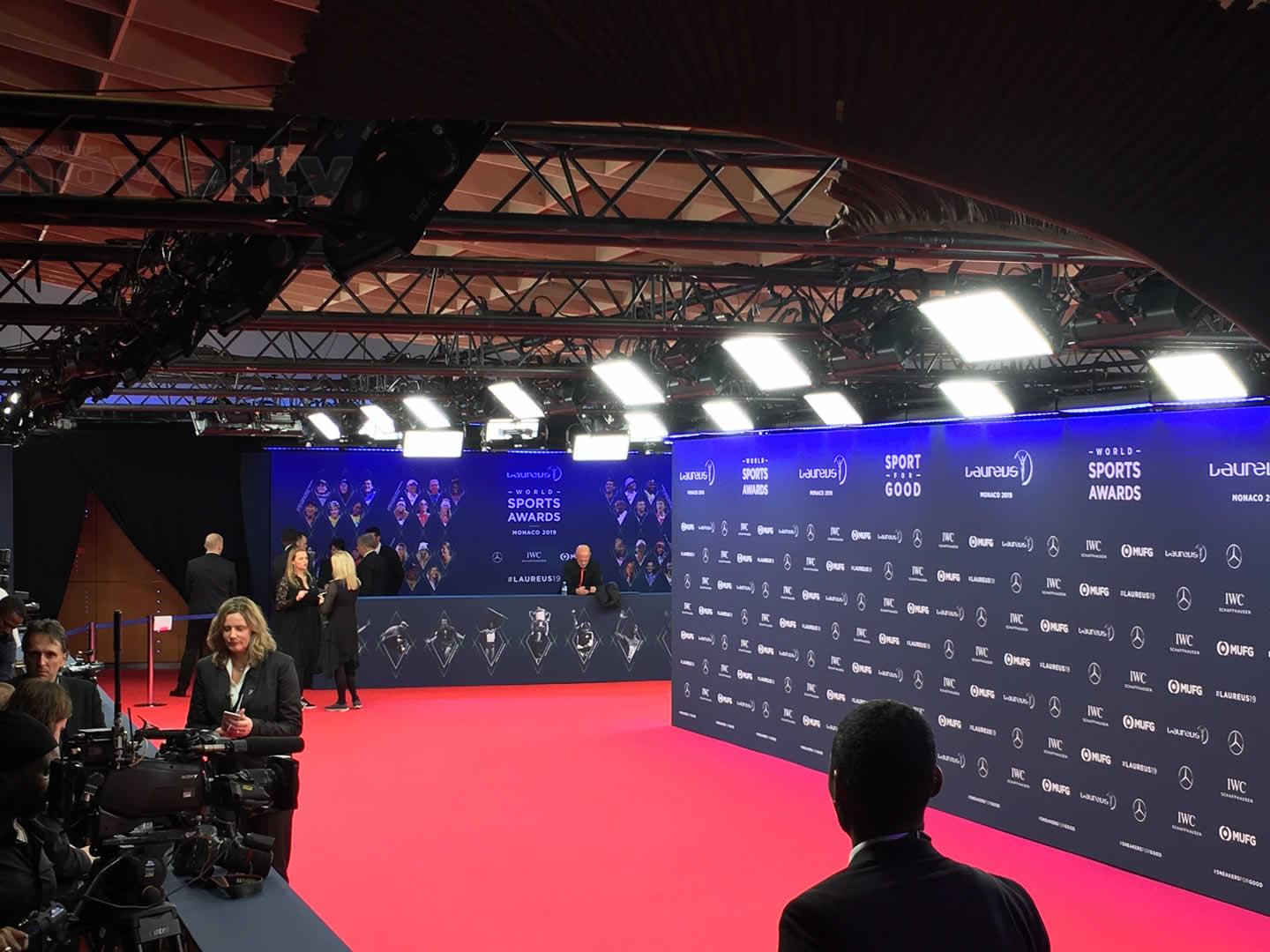 Visuel Novelty Monaco accompagne les Laureus World Sports Awards 