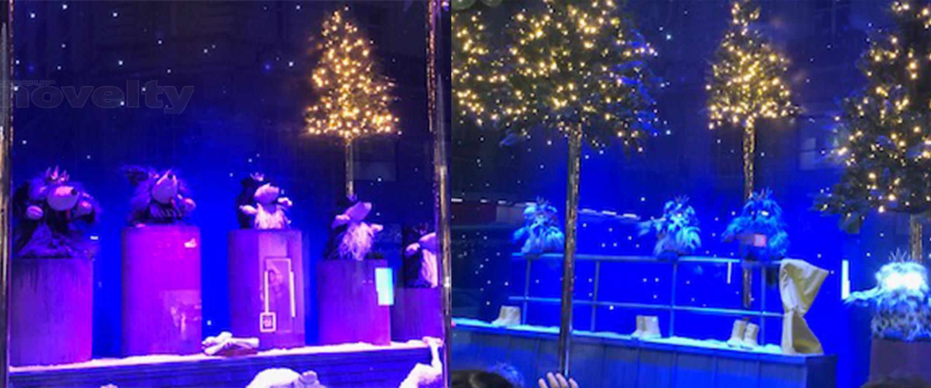 Novelty éclaire les vitrines de Noël du Bon Marché | Novelty Group