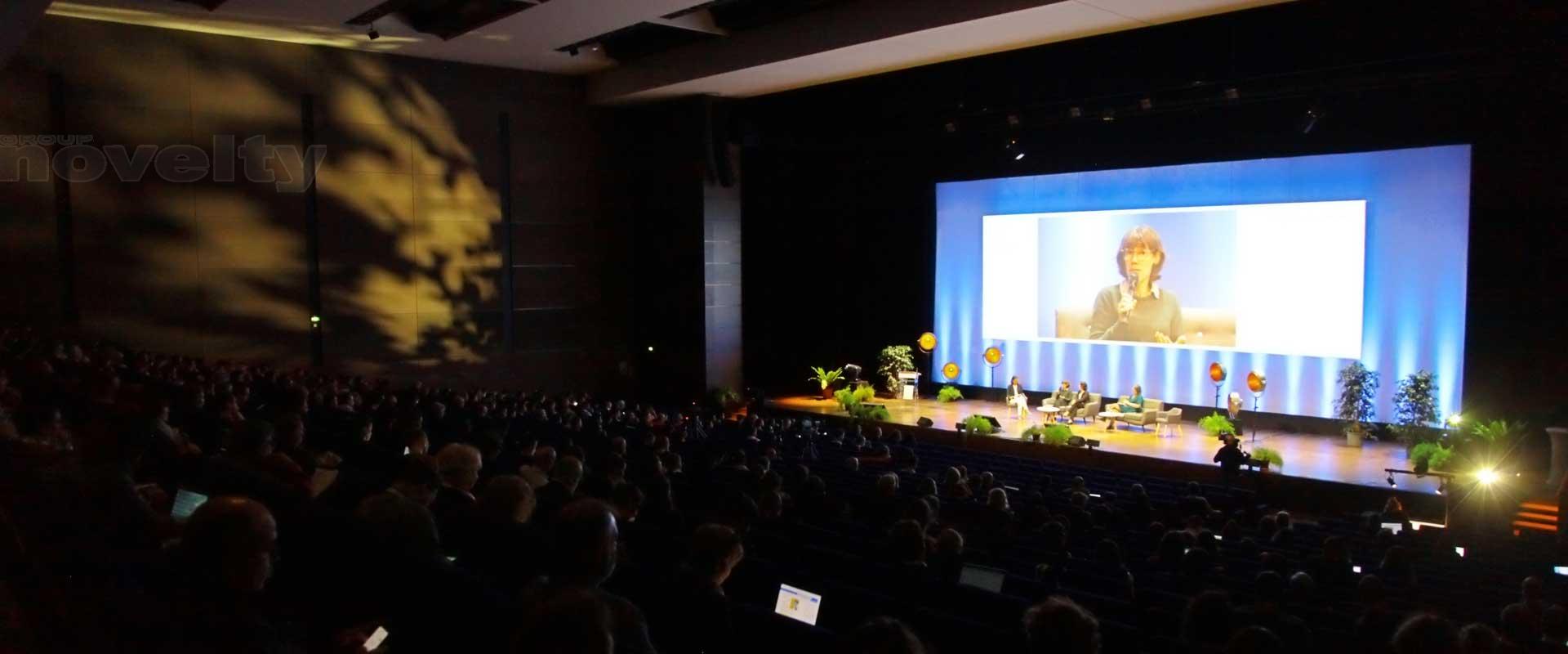 Visuel Assises Européennes de la Transition Énergétique avec Novelty Bordeaux