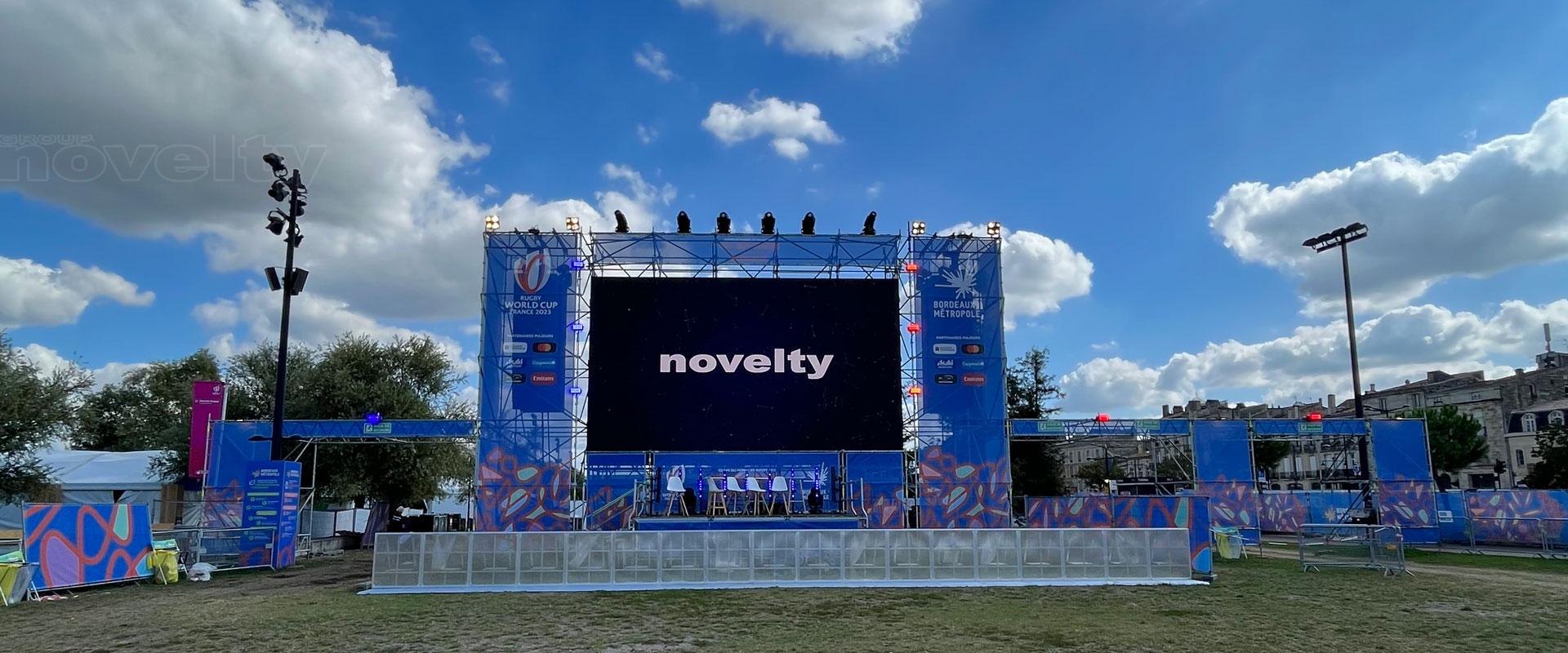 Visuel La Fan Zone  Bordelaise pour le mondial de Rugby