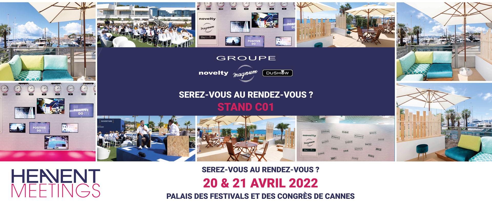 Visuel Retrouvez les équipes NOVELTY sur Heavent Meetings 2022
