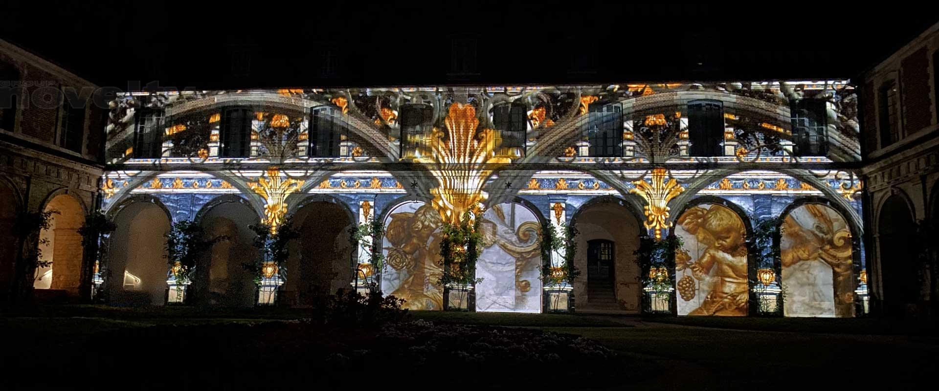 Visuel Valloires L\'Abbaye Lumière en ses jardins