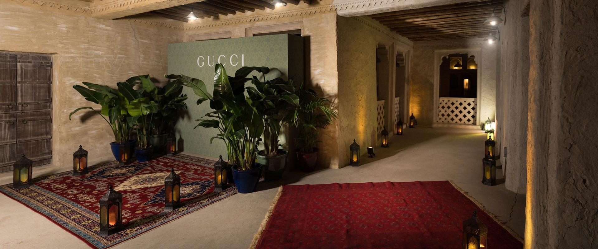 Visuel Ramadan Activation with Gucci 