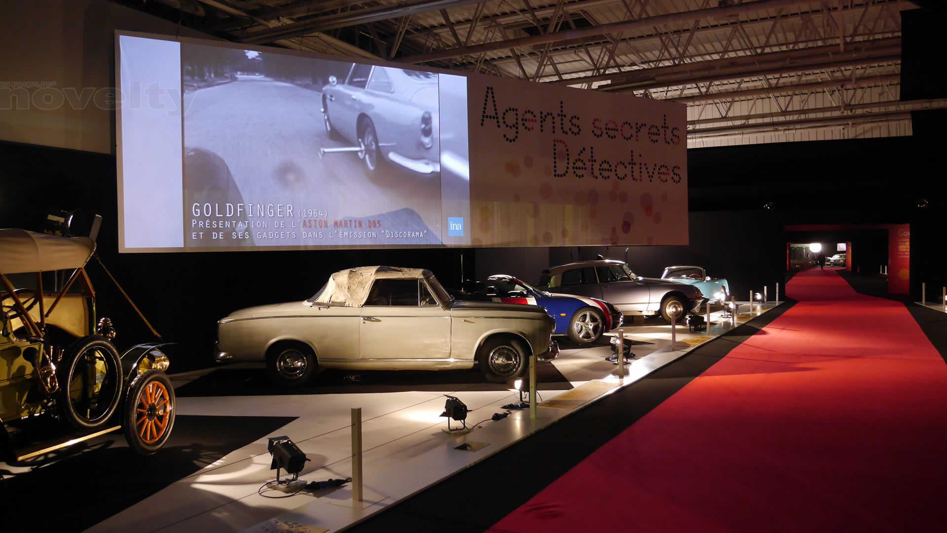 Moteur ! L'automobile fait son cinéma au Mondial de l'Auto Novelty