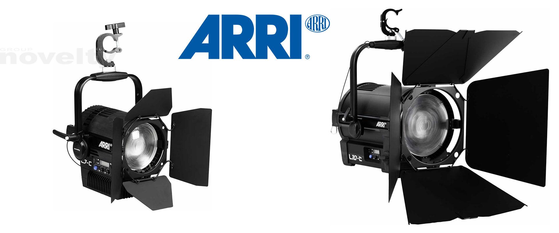 Visuel Gamme de Fresnels LED ARRI chez NOVELTY