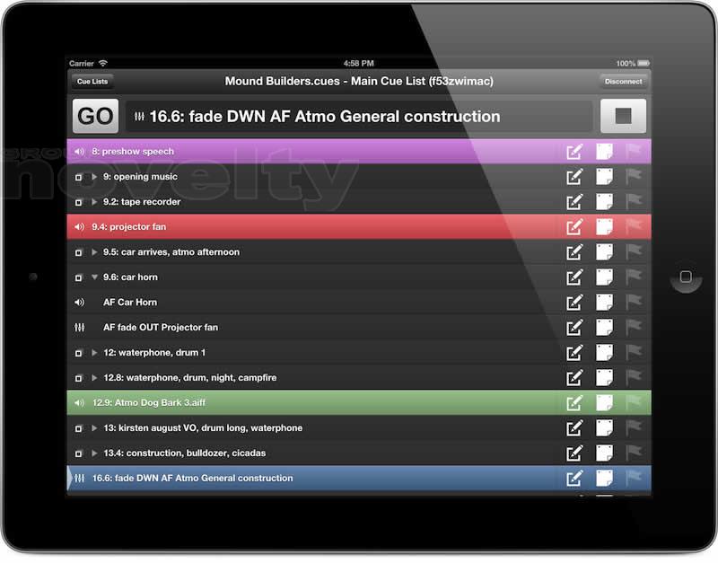 Matériel Figure53 QLab Pro Novelty Group, leader de la prestation