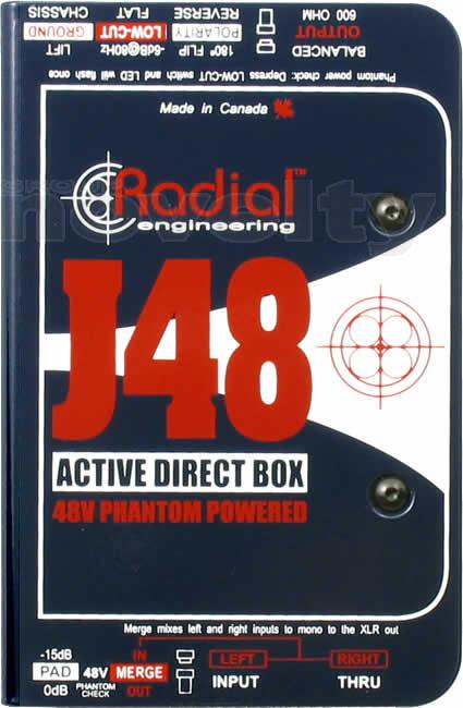 Matériel Radial Engineering J48 | Novelty Group, leader de la
