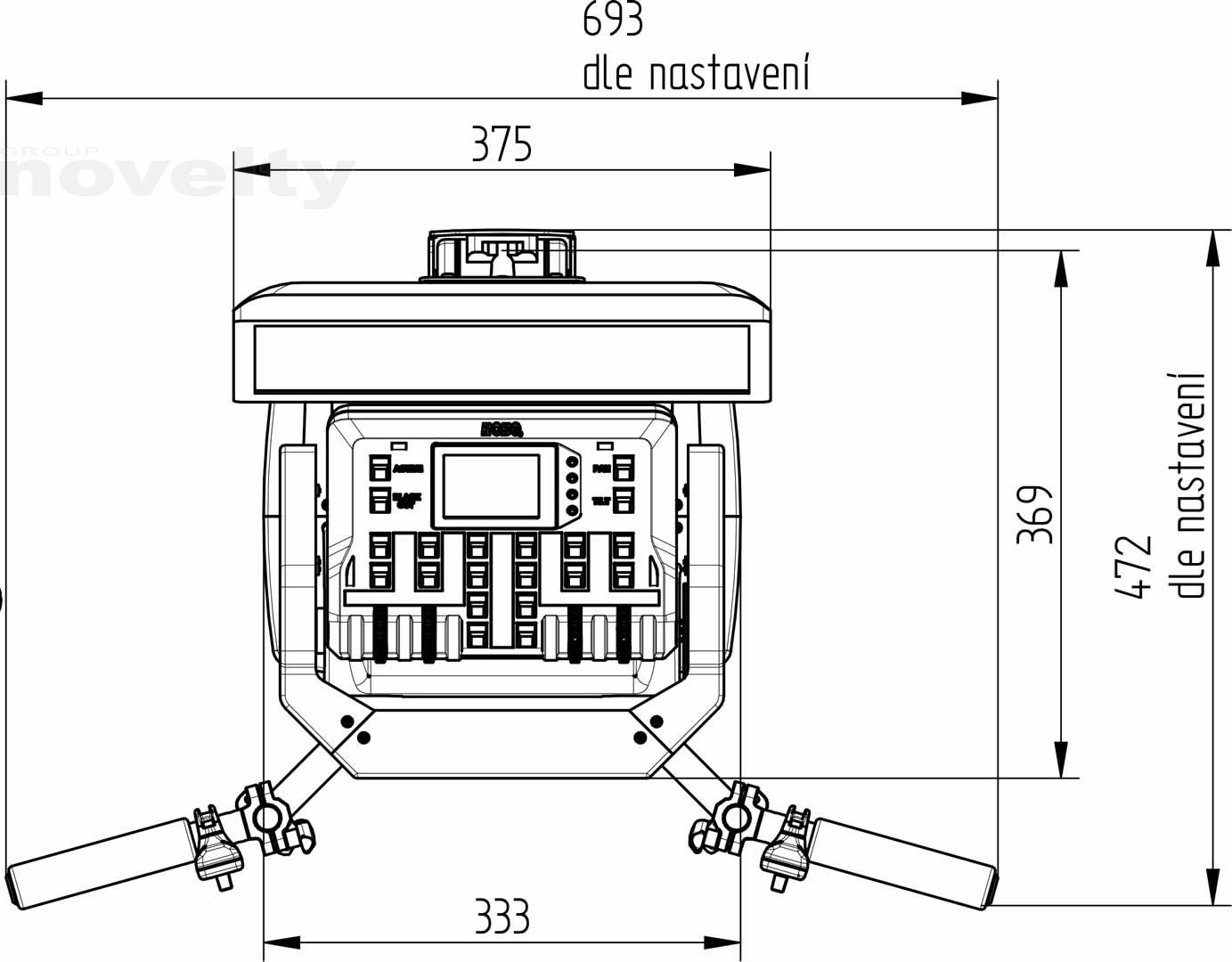 Matériel Robe RoboSpot BaseStation Novelty Group, leader de la