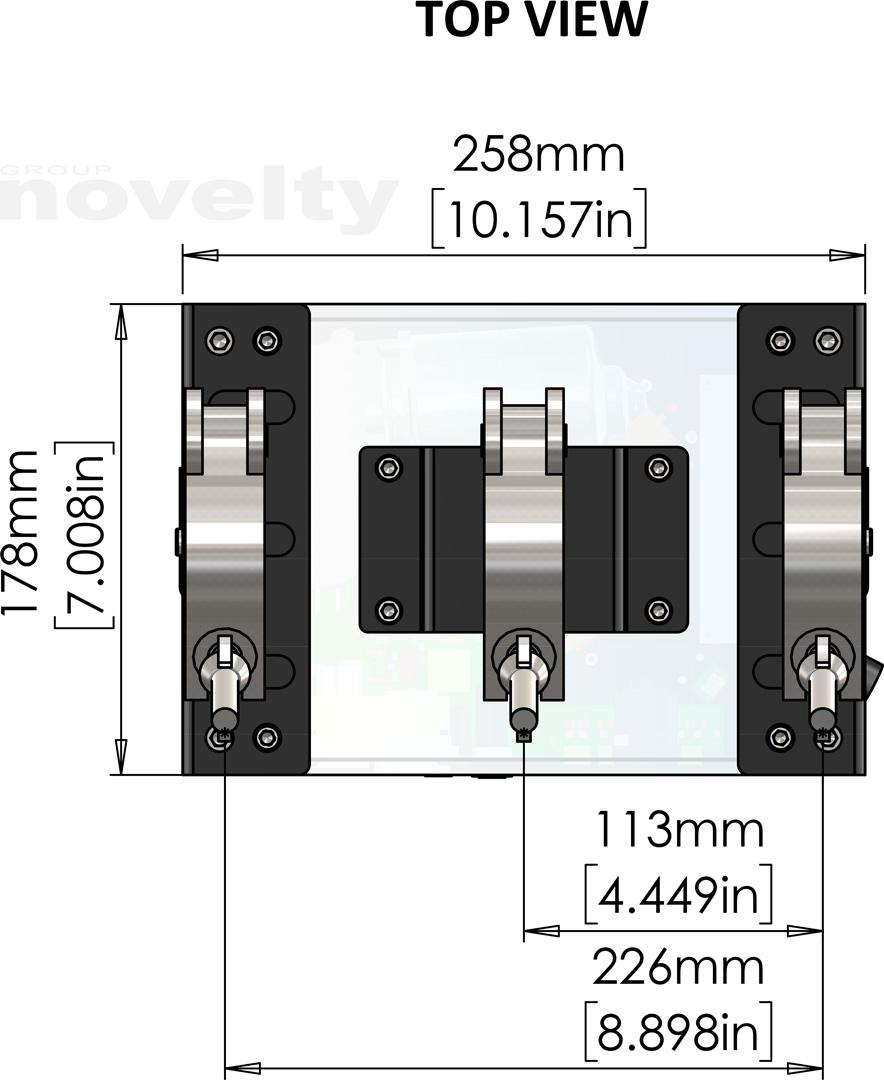 Moteur rotatif, max. 3 kg