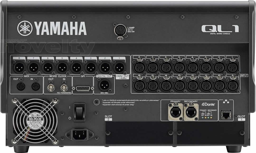 Matériel YAMAHA QL1 | Novelty Group, leader de la prestation événementielle