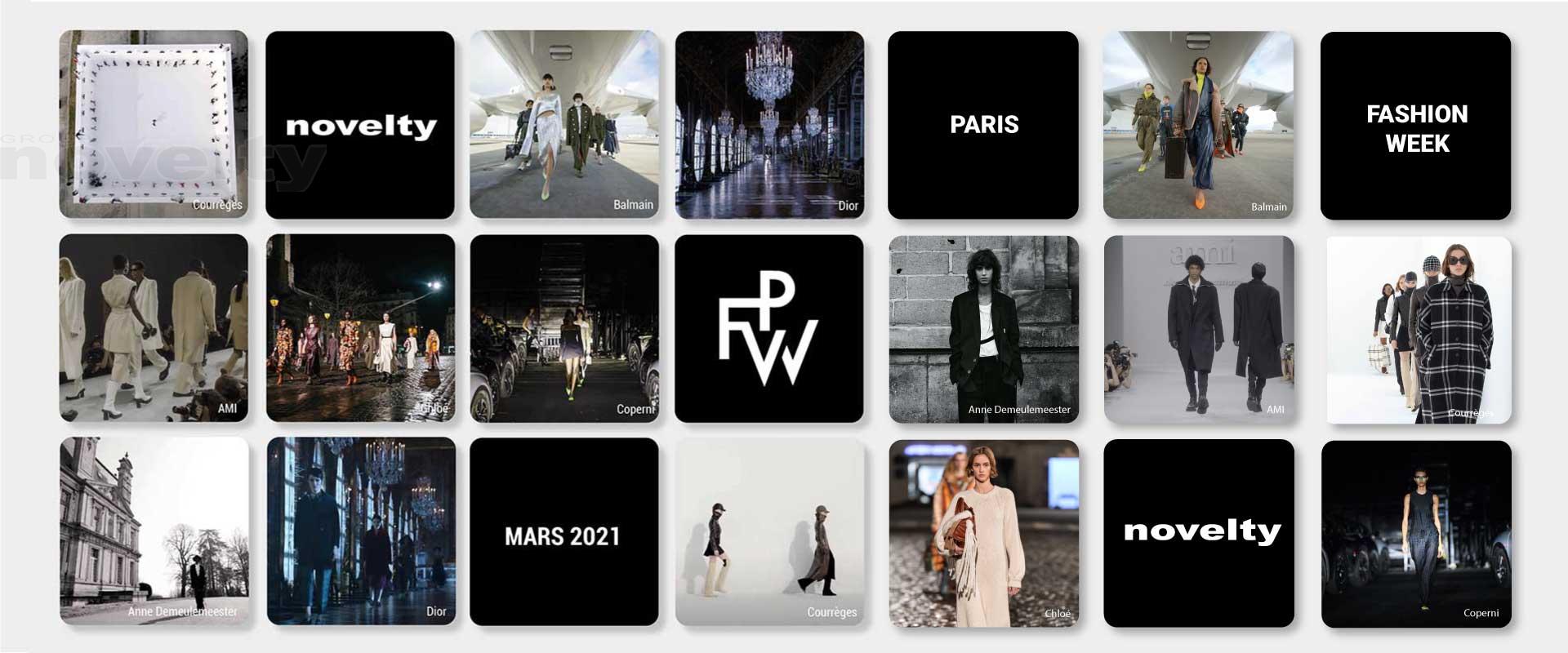Visuel Fashion Week Paris | Mars 2021