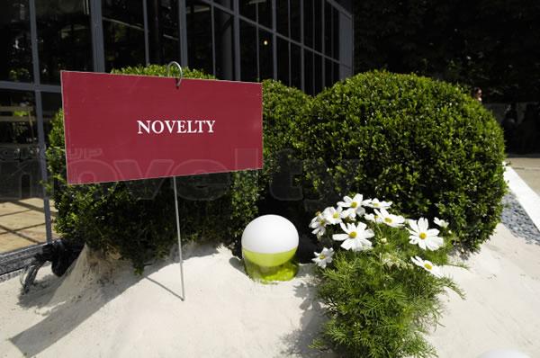 Visuel Le Groupe Novelty partenaire de l'exposition Jardins, Jardin aux Tuileries