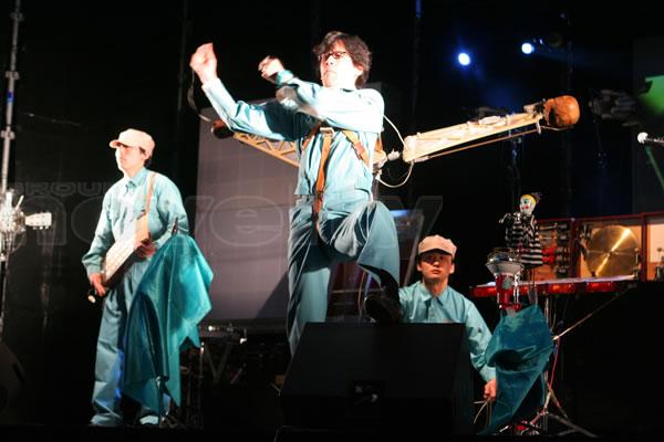 Visuel Concert de Maywa Denki au festival Bains Numériques