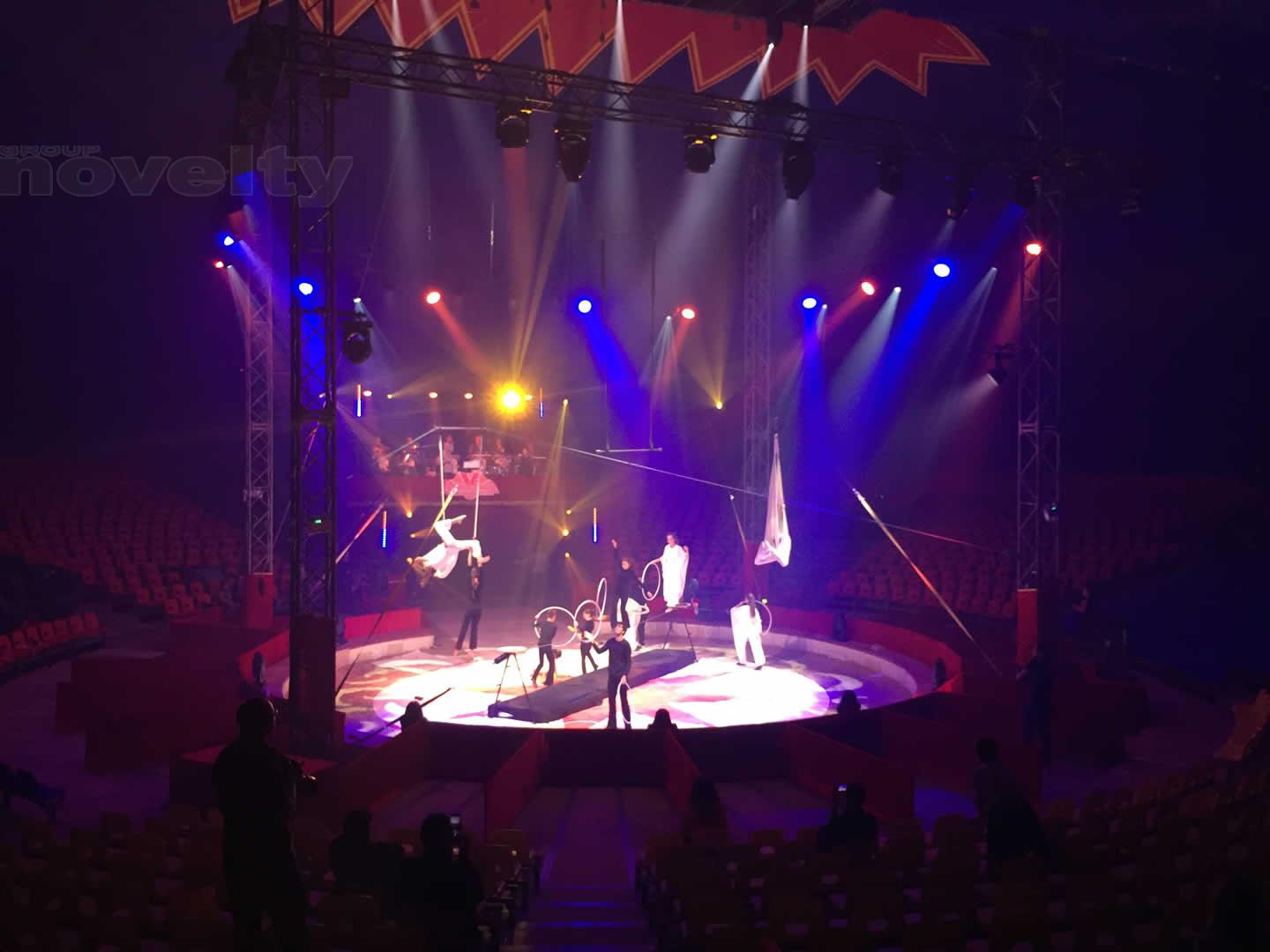 Visuel Novelty Benelux se déplace pour le Festival International du Cirque du Val d’Oise