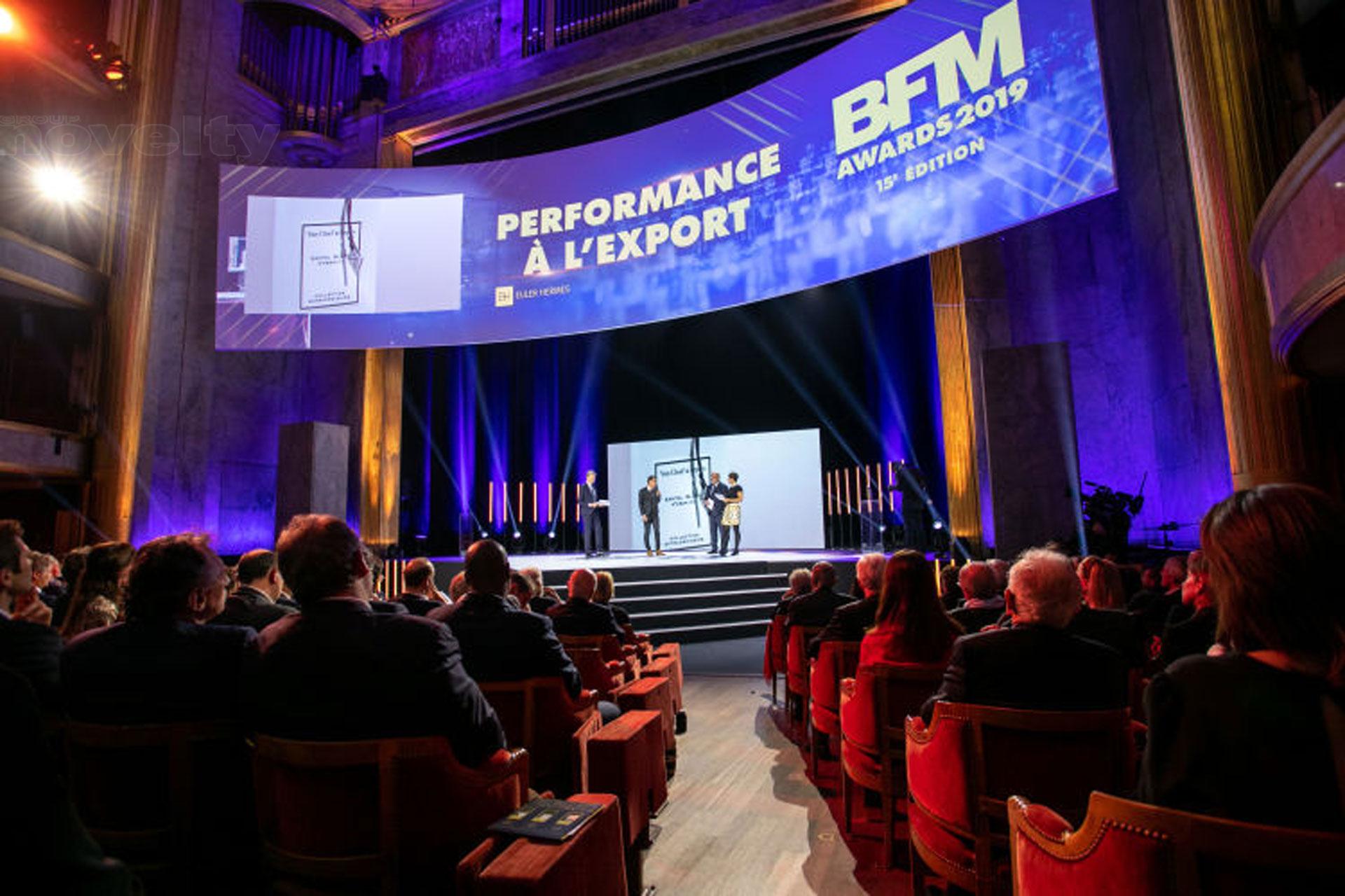Visuel La cérémonie des BFM Awards par Novelty 
