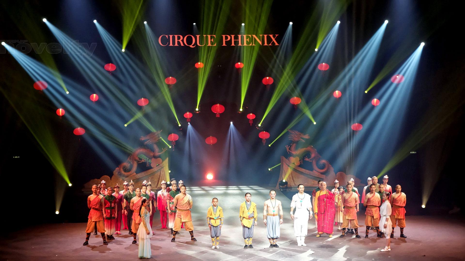 Visuel Cirque Phénix | Le Petit Dragon avec le Groupe NOVELTY