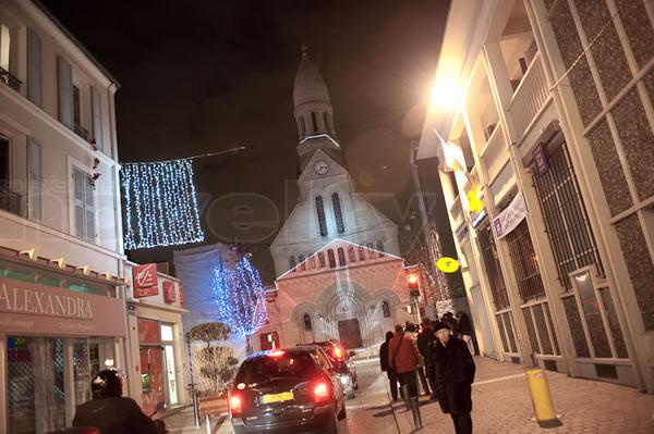 Visuel Projections de Noël à Enghien-Les-Bains