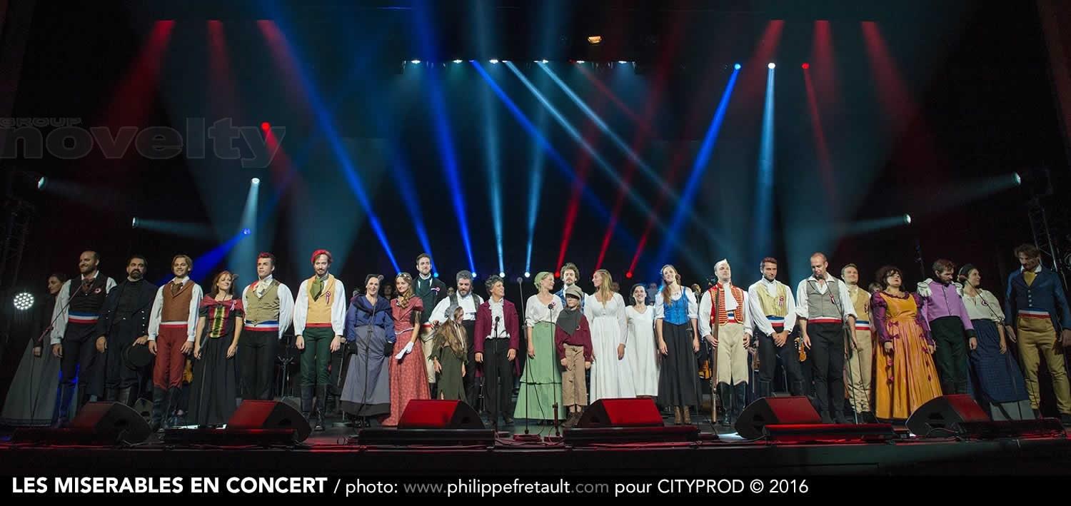 Visuel Showcase de la comédie musicale Les Misérables
